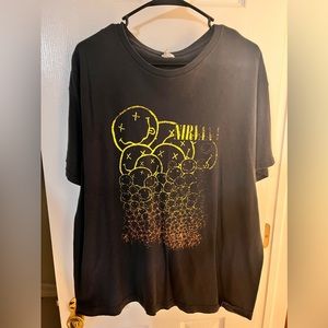 vintage nirvana band tee